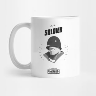 I'M THE SOLDIER - AND I TRUST MANN CO! Vintage Mug